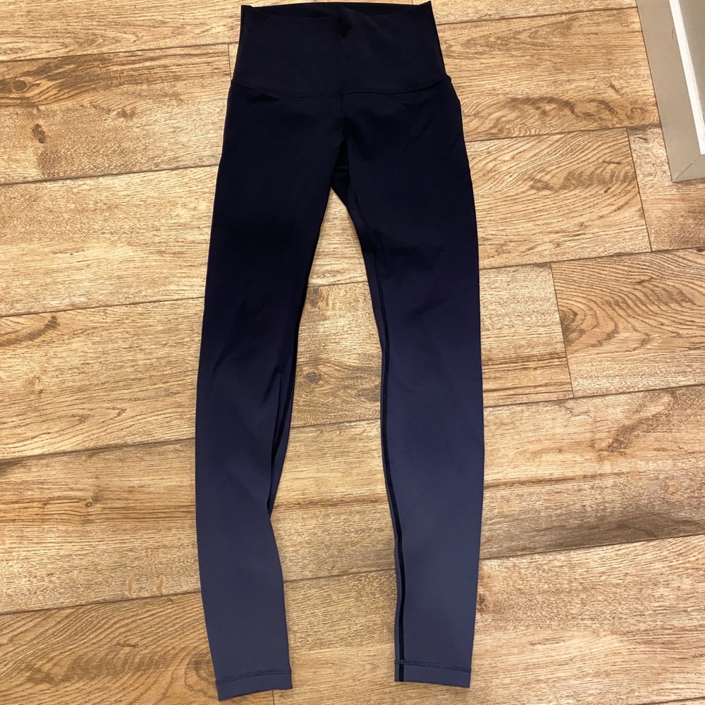 Lululemon Black Ombré Wunder Under Legging 6